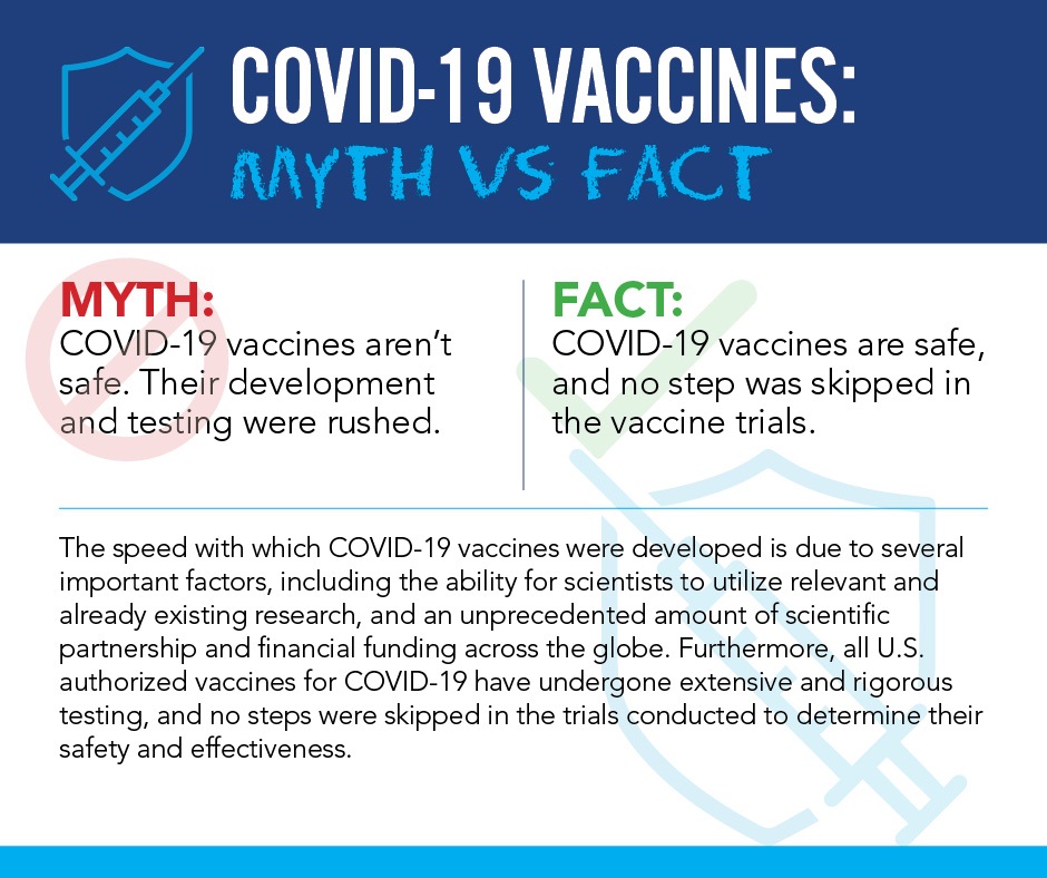 COVID-19 Vaccine Myth vs Fact - 4